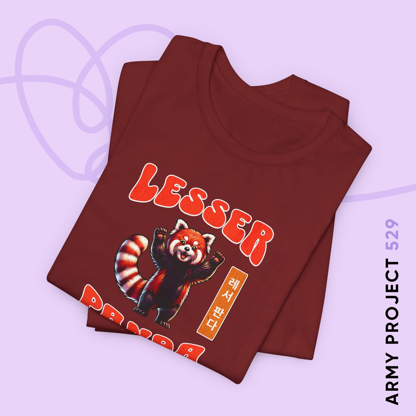 Lesser Panda Unisex Jersey Short Sleeve Tee