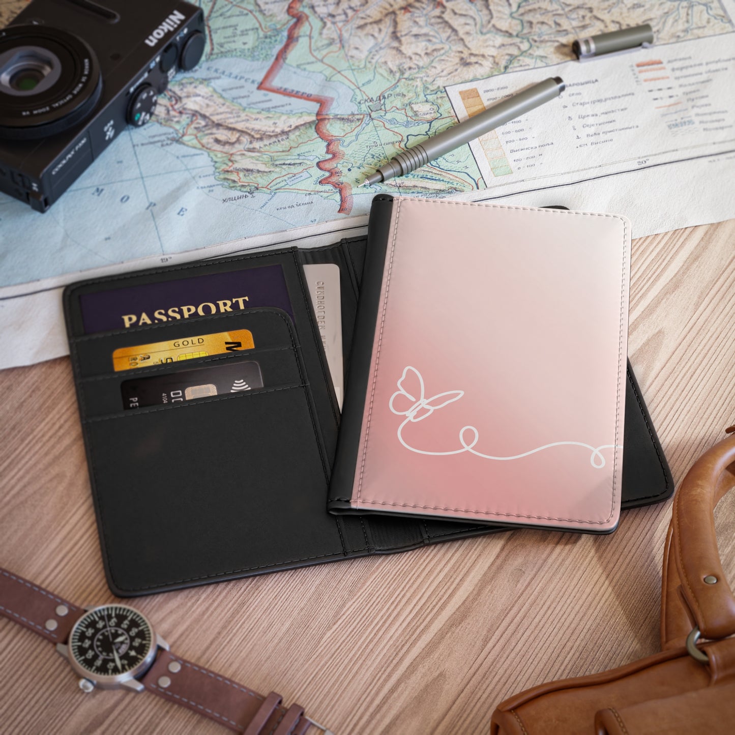 Soft Sunrise Passport Cover