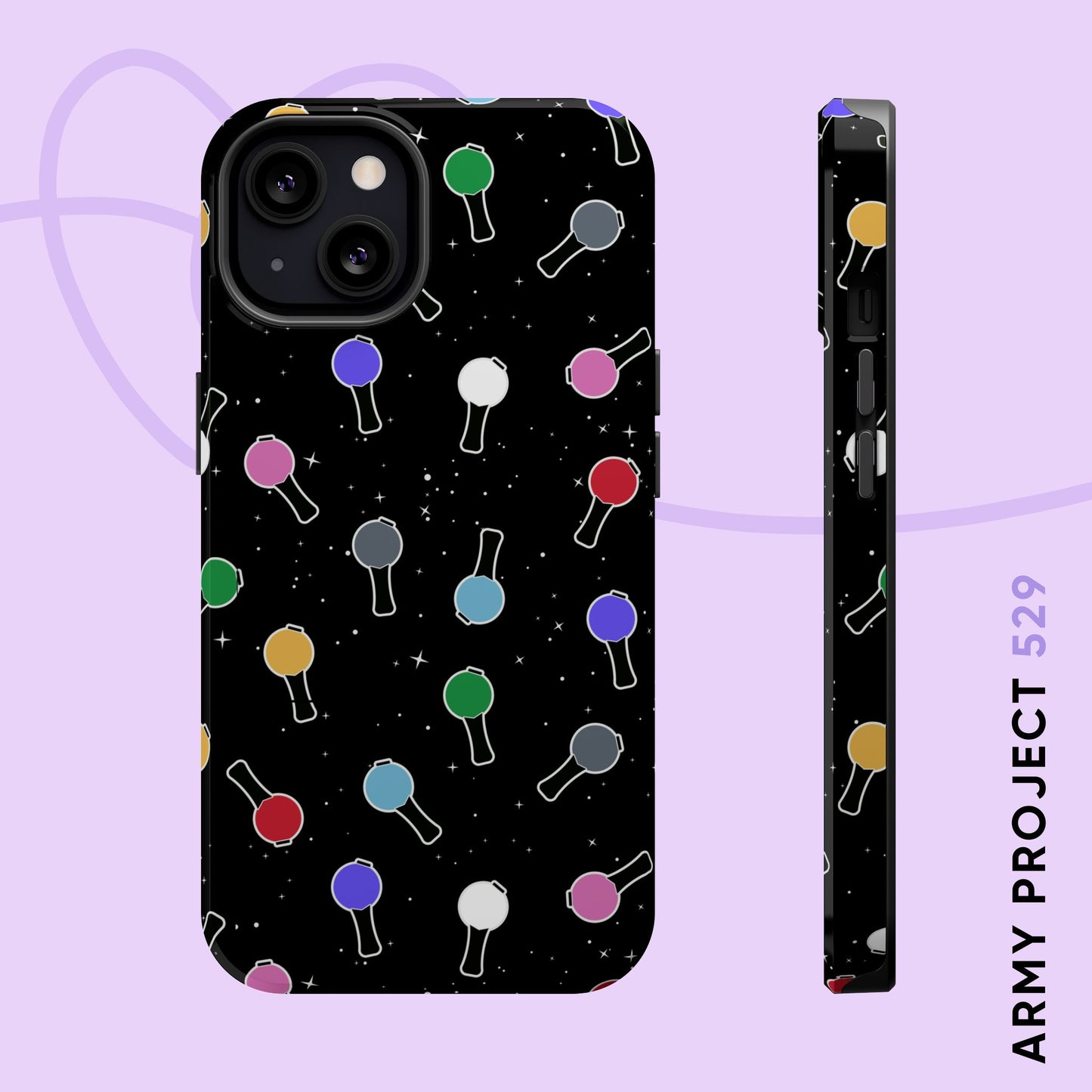 Ma City Map Lightstick Magnetic Tough Phone Case