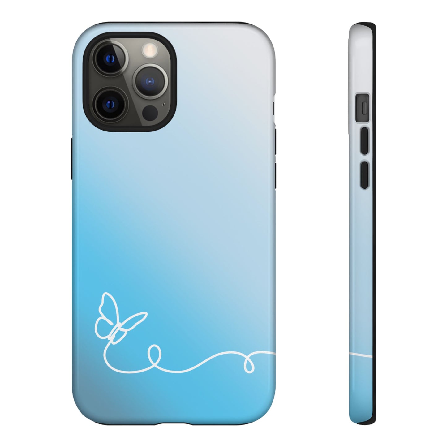 Clear Sunrise Ombre Tough Phone Case