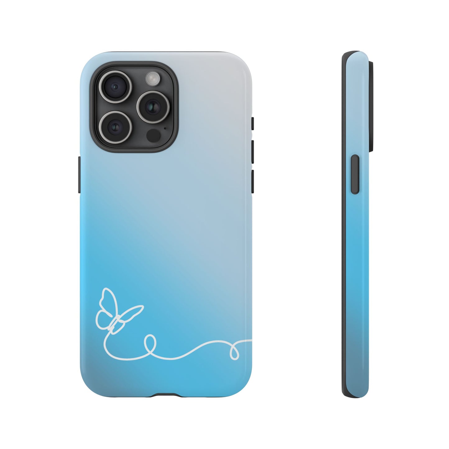 Clear Sunrise Ombre Tough Phone Case
