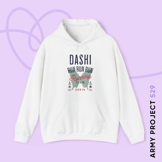 OT7 Hoodie - Dashi Running Club - Fanmade BTS Merch - Cozy Unisex Sweatshirt