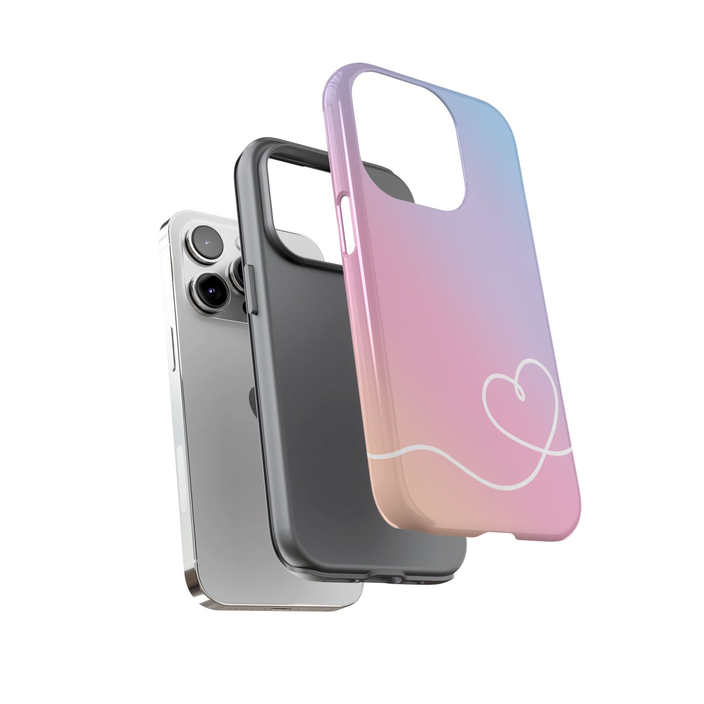 Soft Sunset Ombre Tough Phone Case
