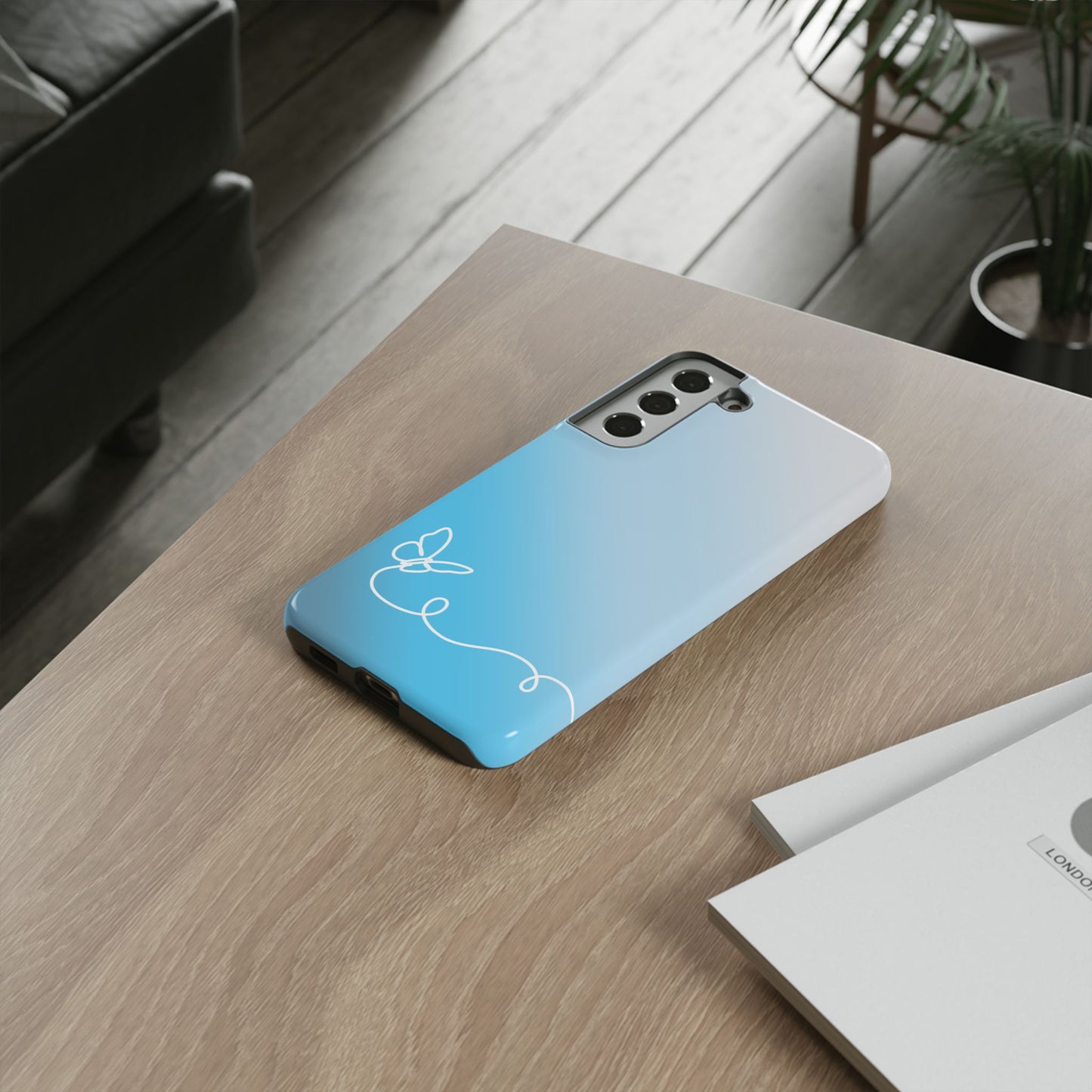 Clear Sunrise Ombre Tough Phone Case