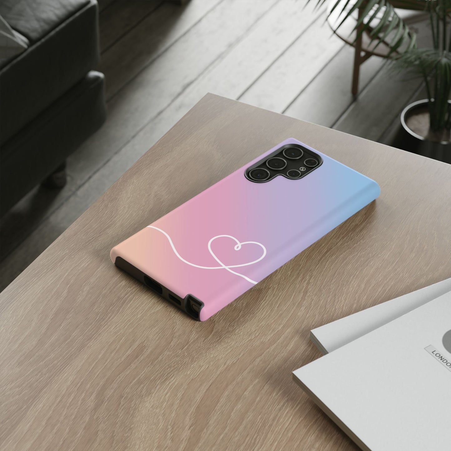 Soft Sunset Ombre Tough Phone Case
