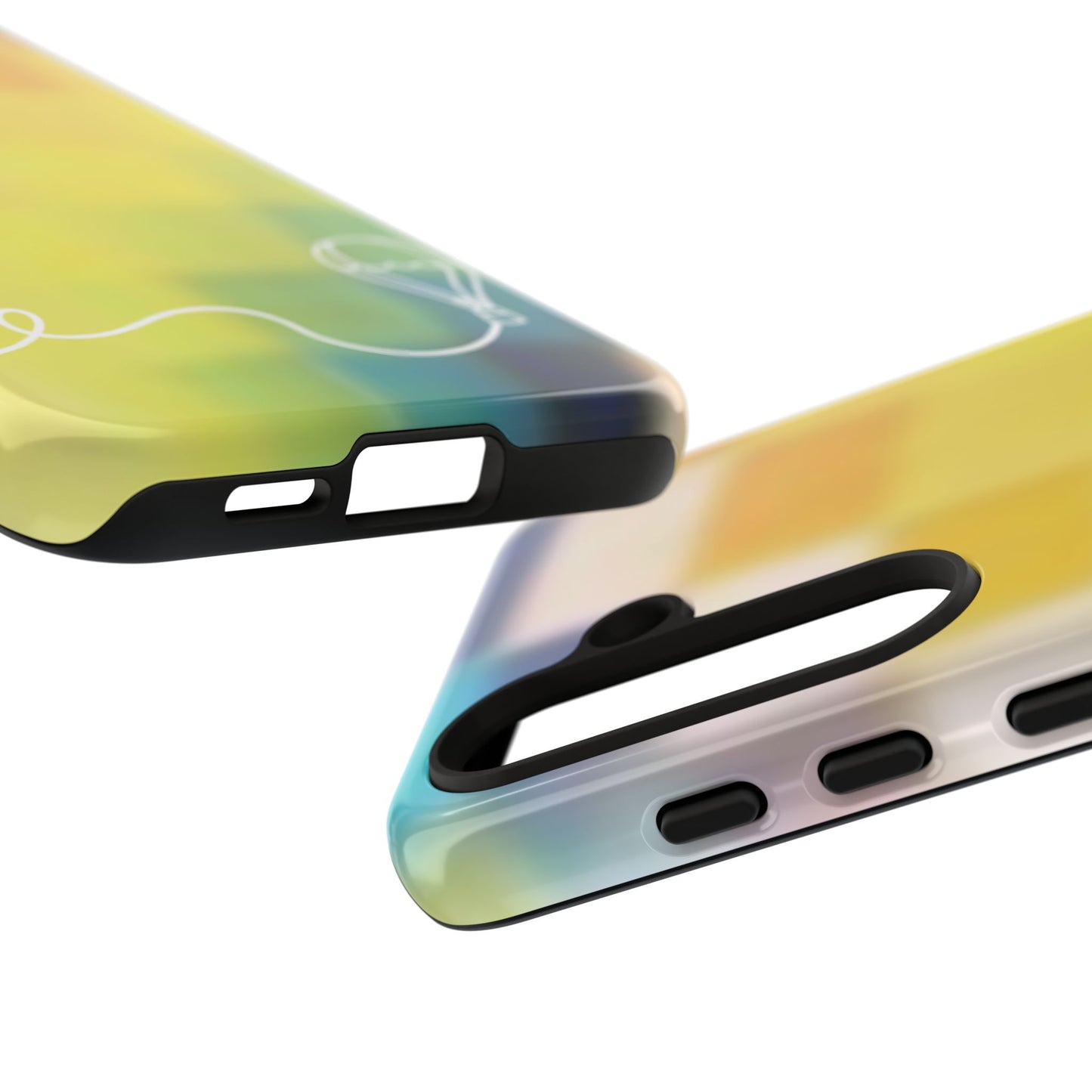 Clear Afternoon Ombre Tough Phone Case