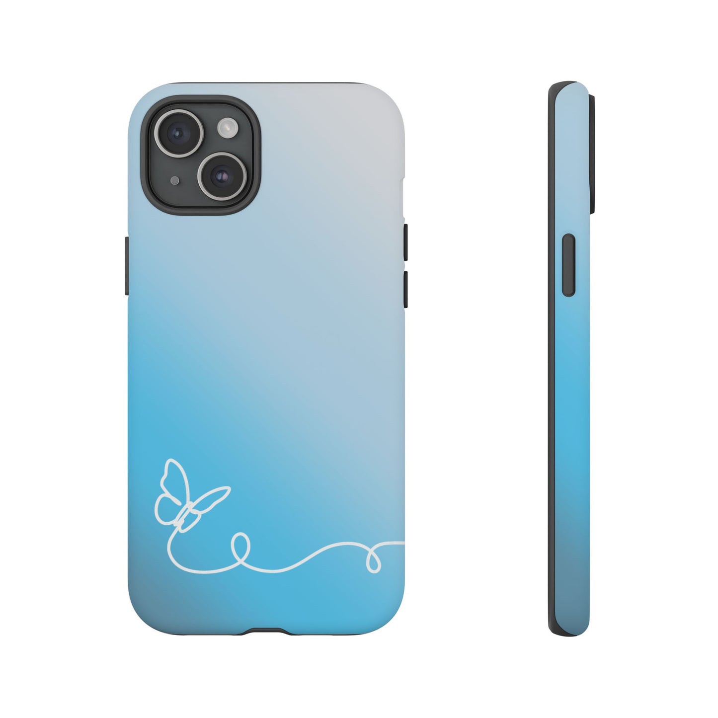 Clear Sunrise Ombre Tough Phone Case