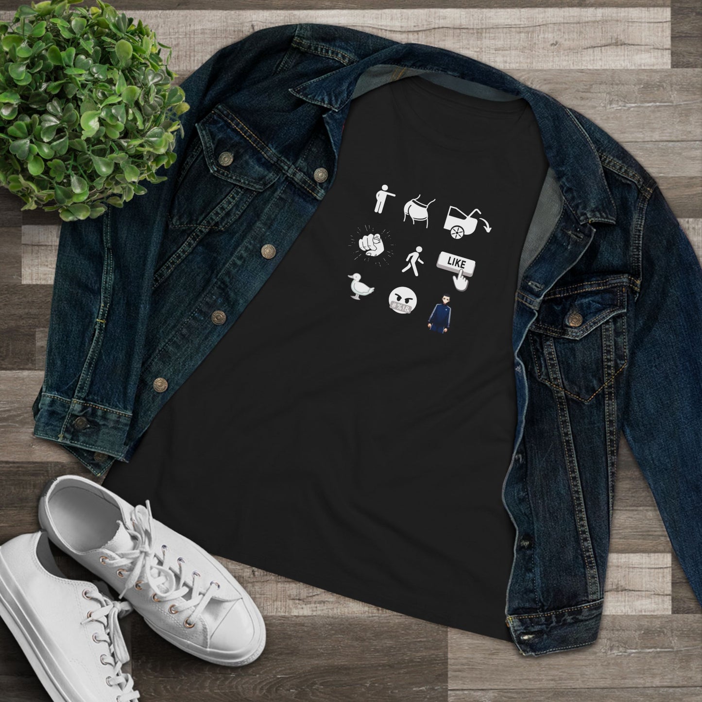 Walking Like A Duck Women's Relaxed Jersey Short Sleeve Tee