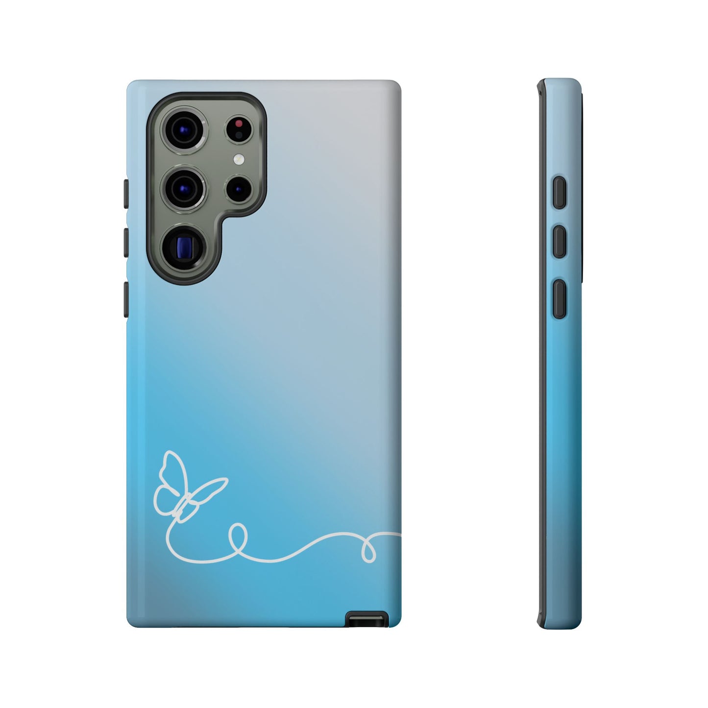 Clear Sunrise Ombre Tough Phone Case