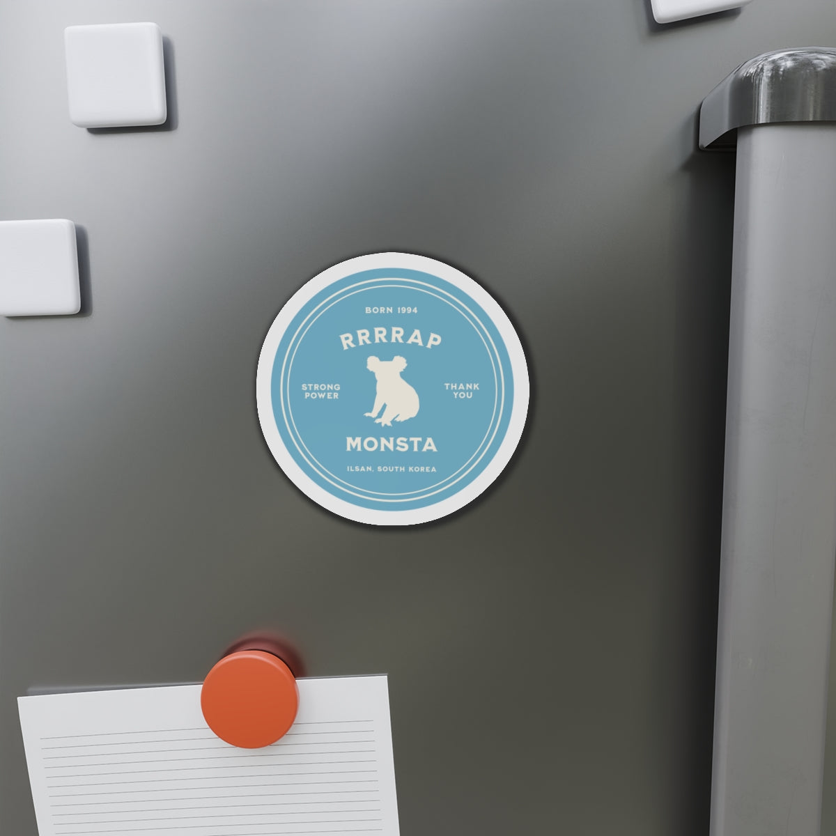RRRRap Monsta Medallion Series Die-Cut Magnet