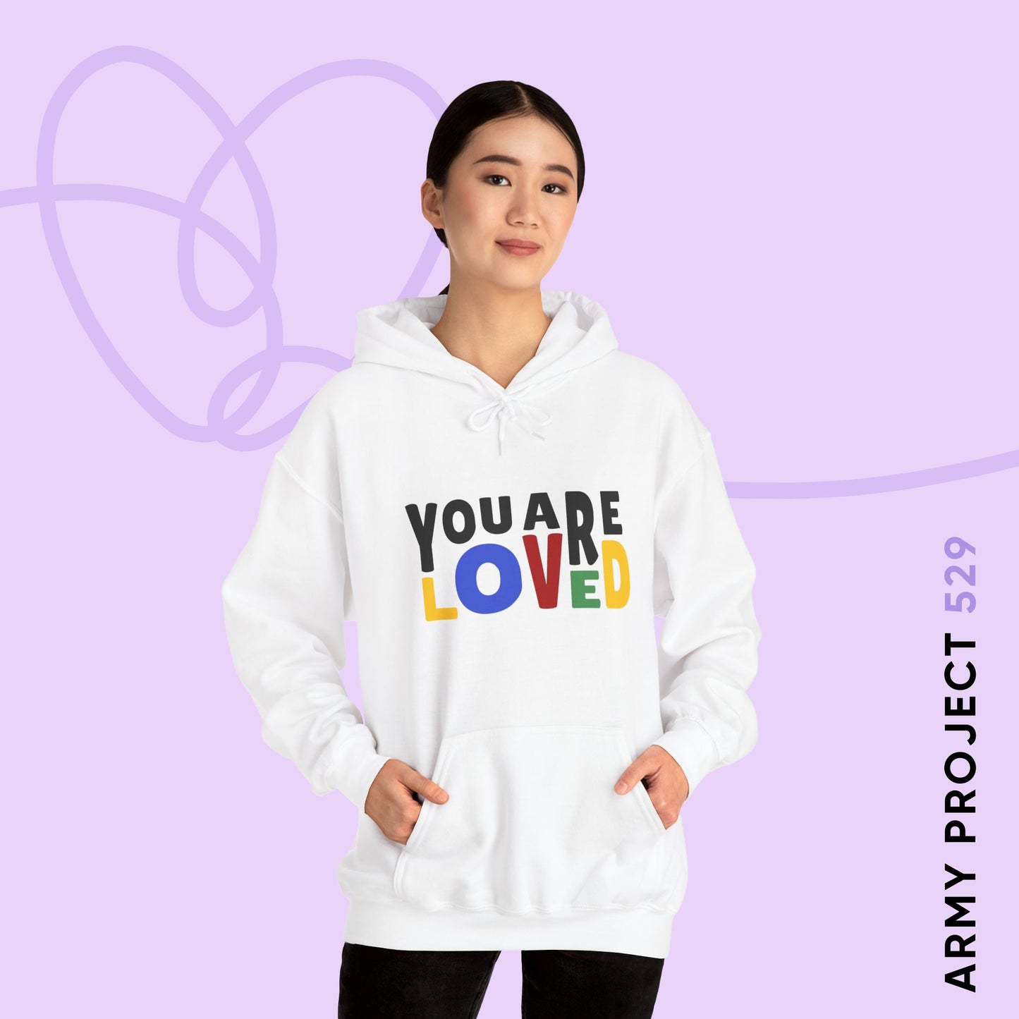 You Are Loved Unisex Heavy Blend™ Hoodie
