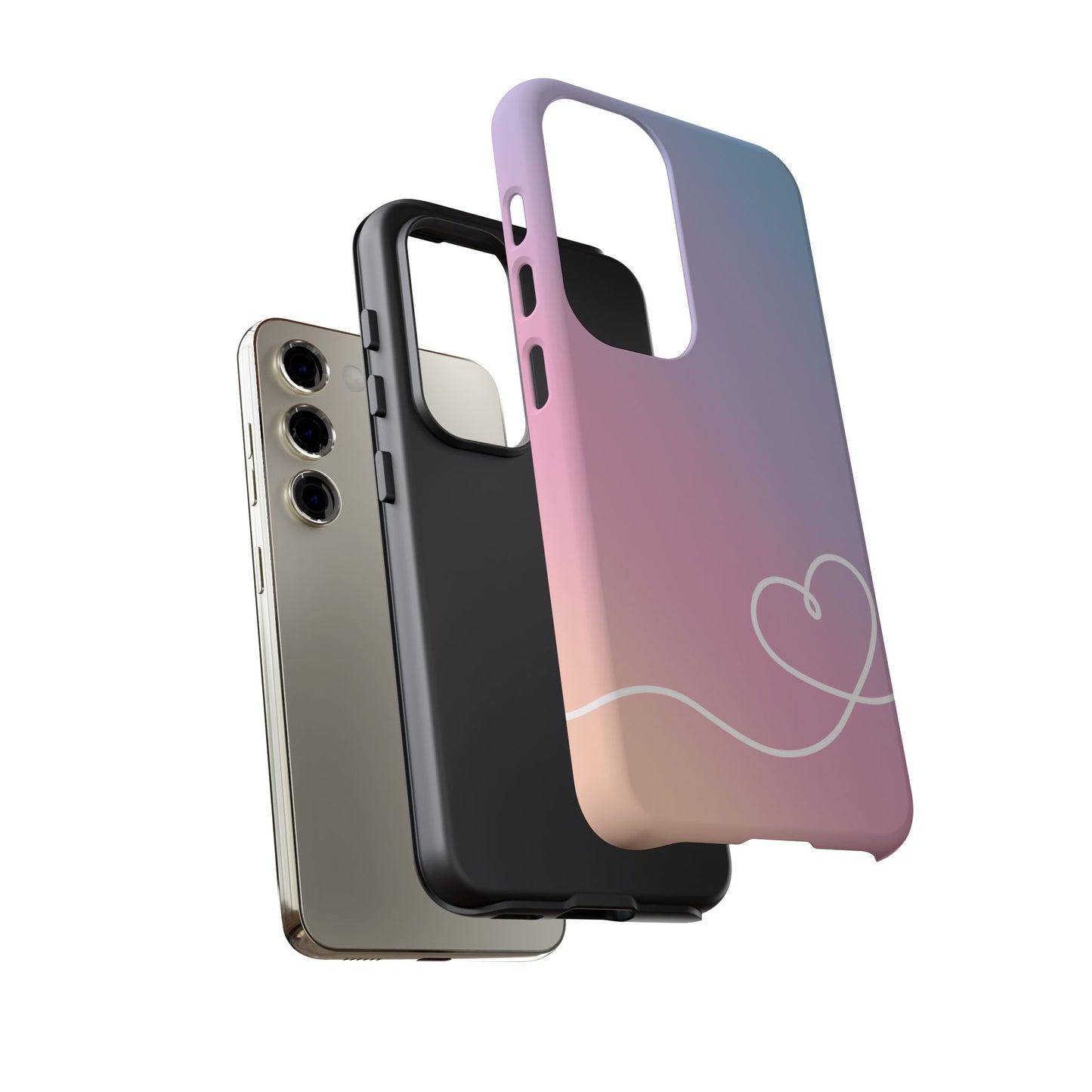 Soft Sunset Ombre Tough Phone Case