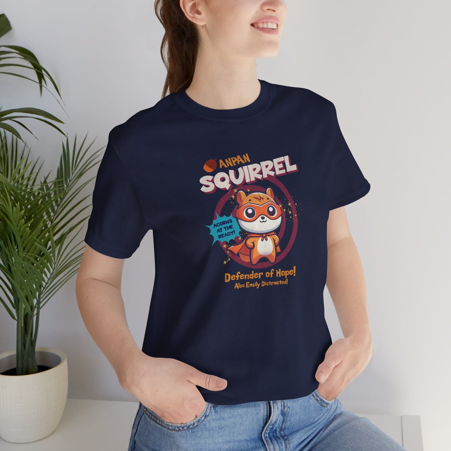 Anpansquirrel Unisex Jersey Short Sleeve Tee