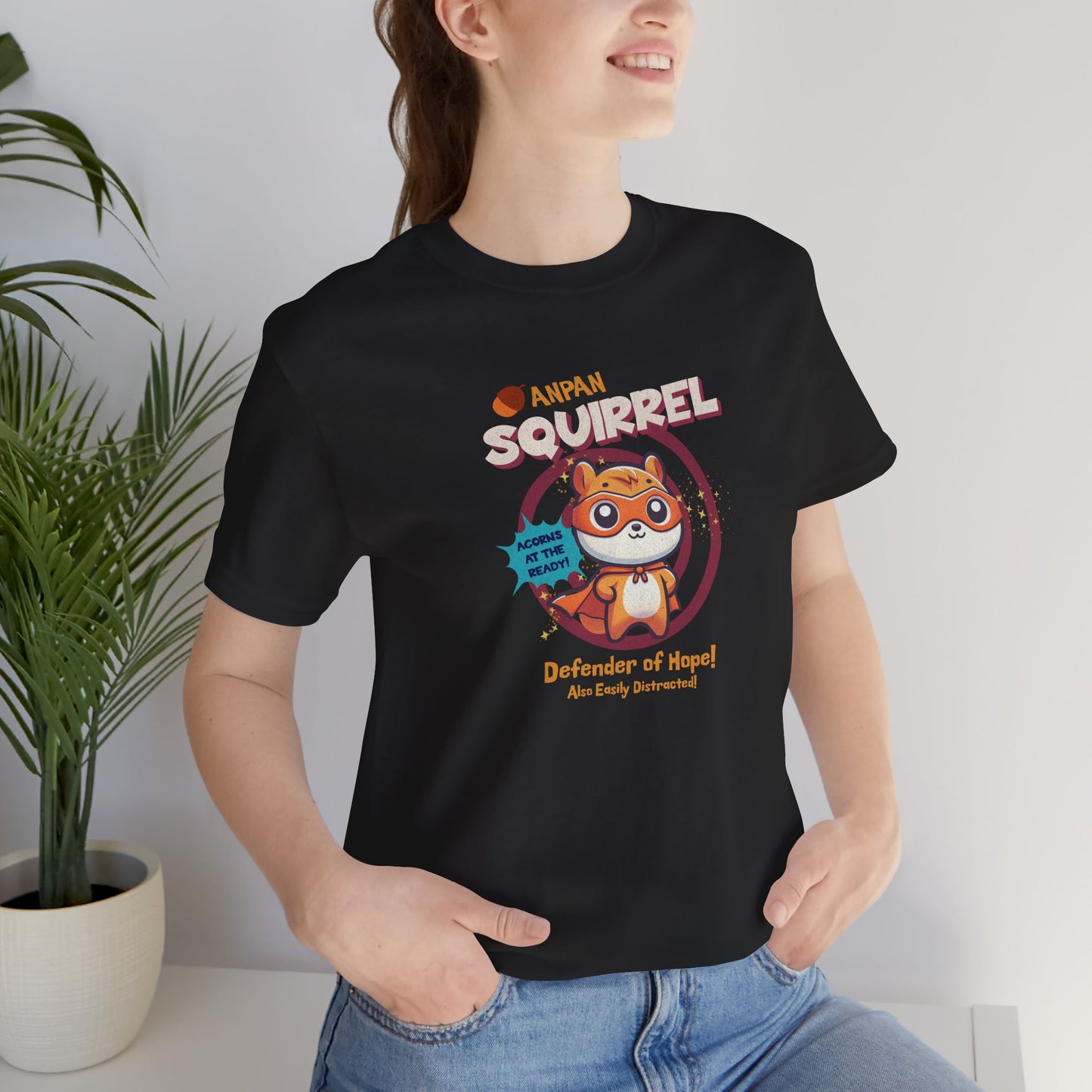 Anpansquirrel Unisex Jersey Short Sleeve Tee