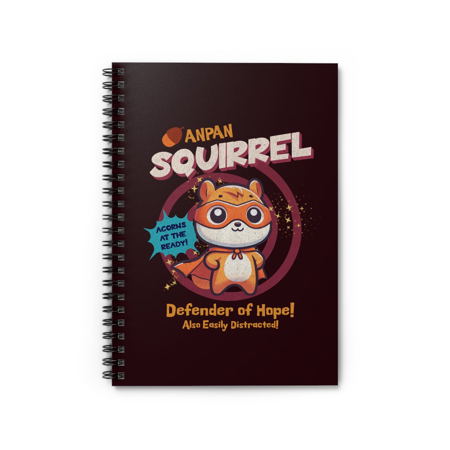 Anpansquirrel Spiral Notebook