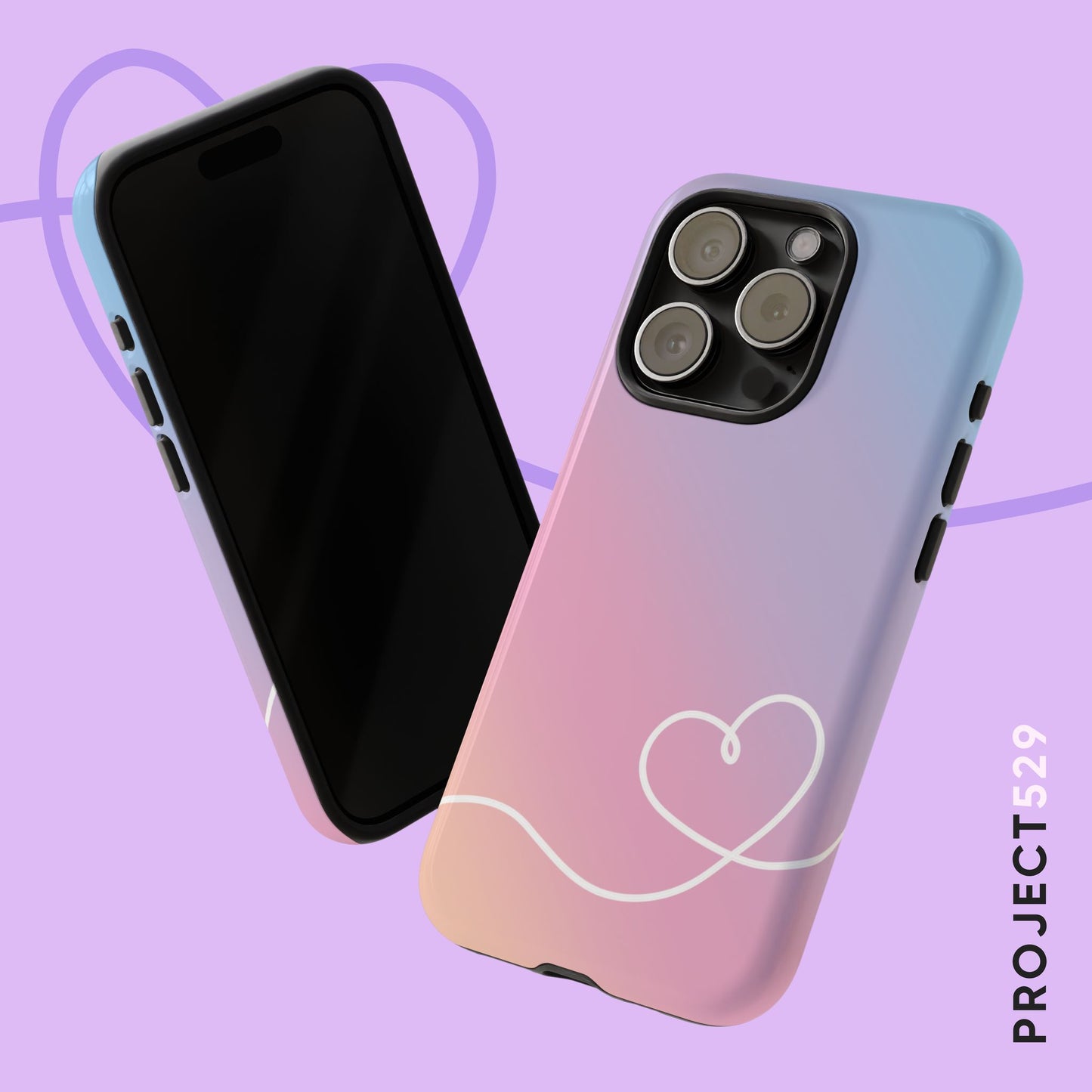 Soft Sunset Ombre Tough Phone Case