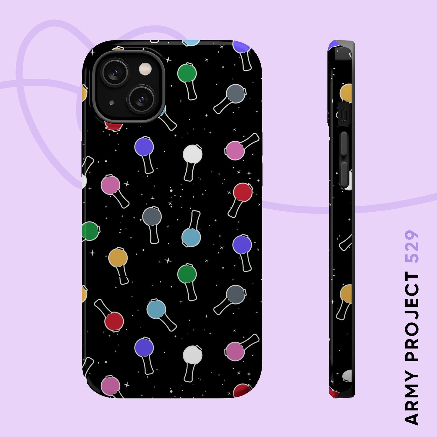 Ma City Map Lightstick Magnetic Tough Phone Case