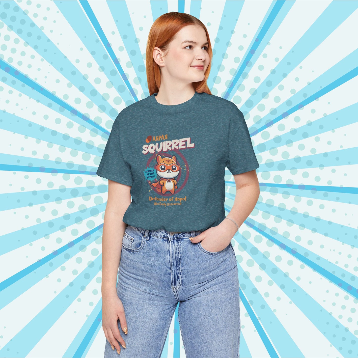 Anpansquirrel Unisex Jersey Short Sleeve Tee