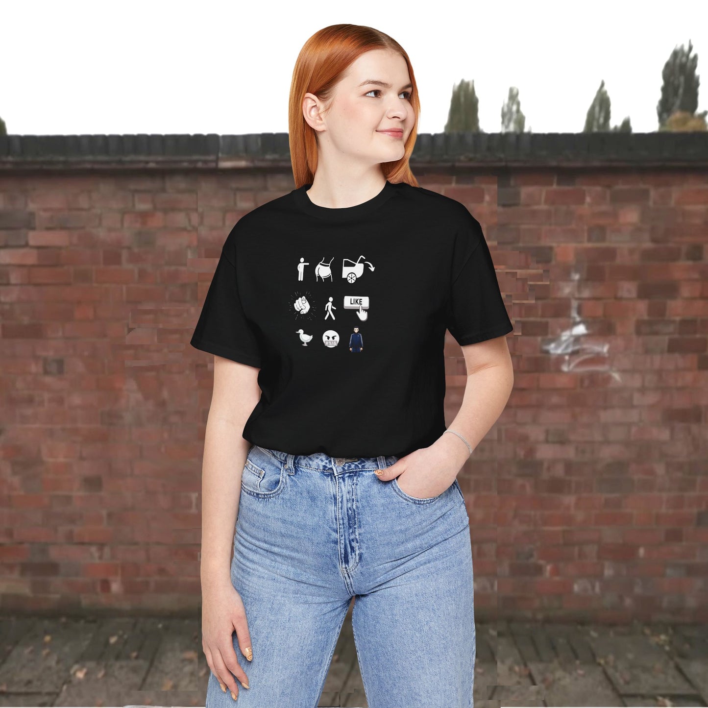 Walking Like a Duck Unisex Jersey Short Sleeve Tee