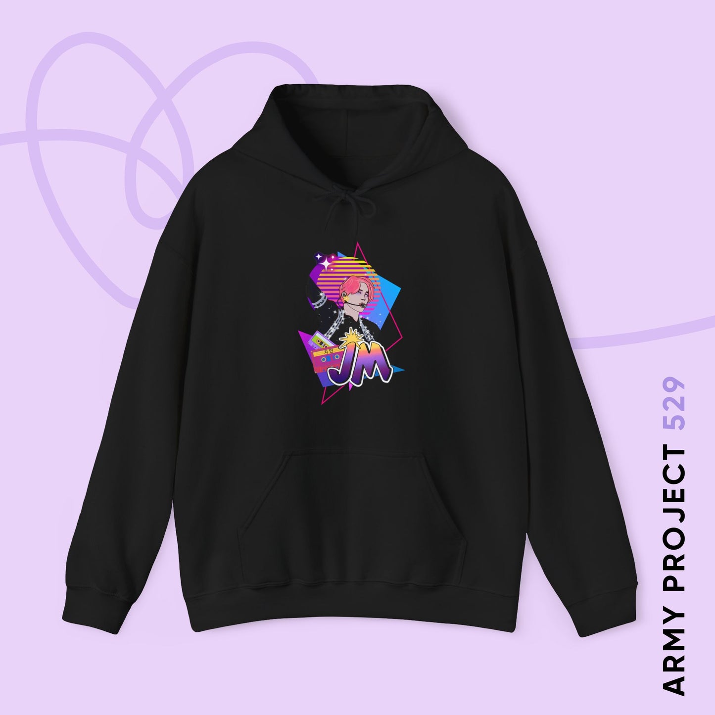 Jimin 1980s Retro Series Unisex Heavy Blend™ Hoodie