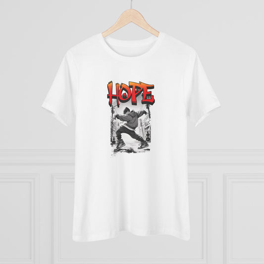 Hobi Concert Women's Tee - HOTS with Hope - Fanmade BTS Merch - Soft Jersey T-Shirt