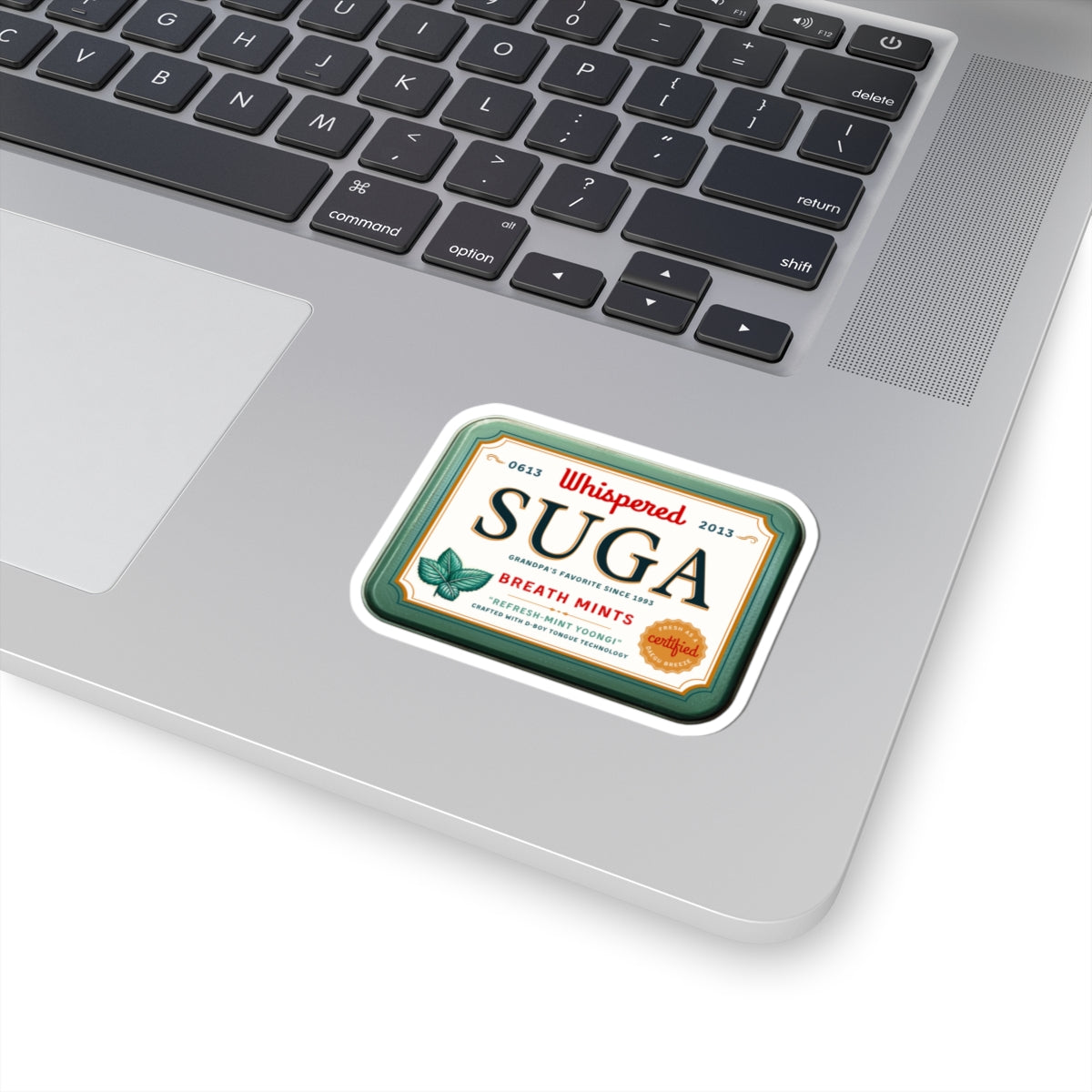 Whispered SUGA Vinyl Stickers