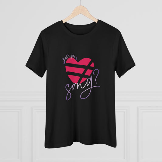 OT7 Women's Tee - What's Your Love Song? - Soft Jersey T-Shirt