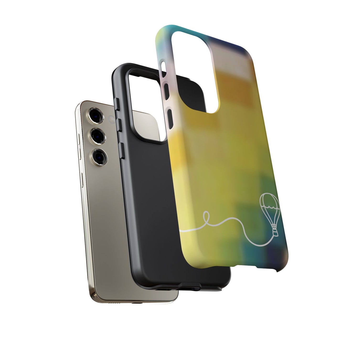 Clear Afternoon Ombre Tough Phone Case