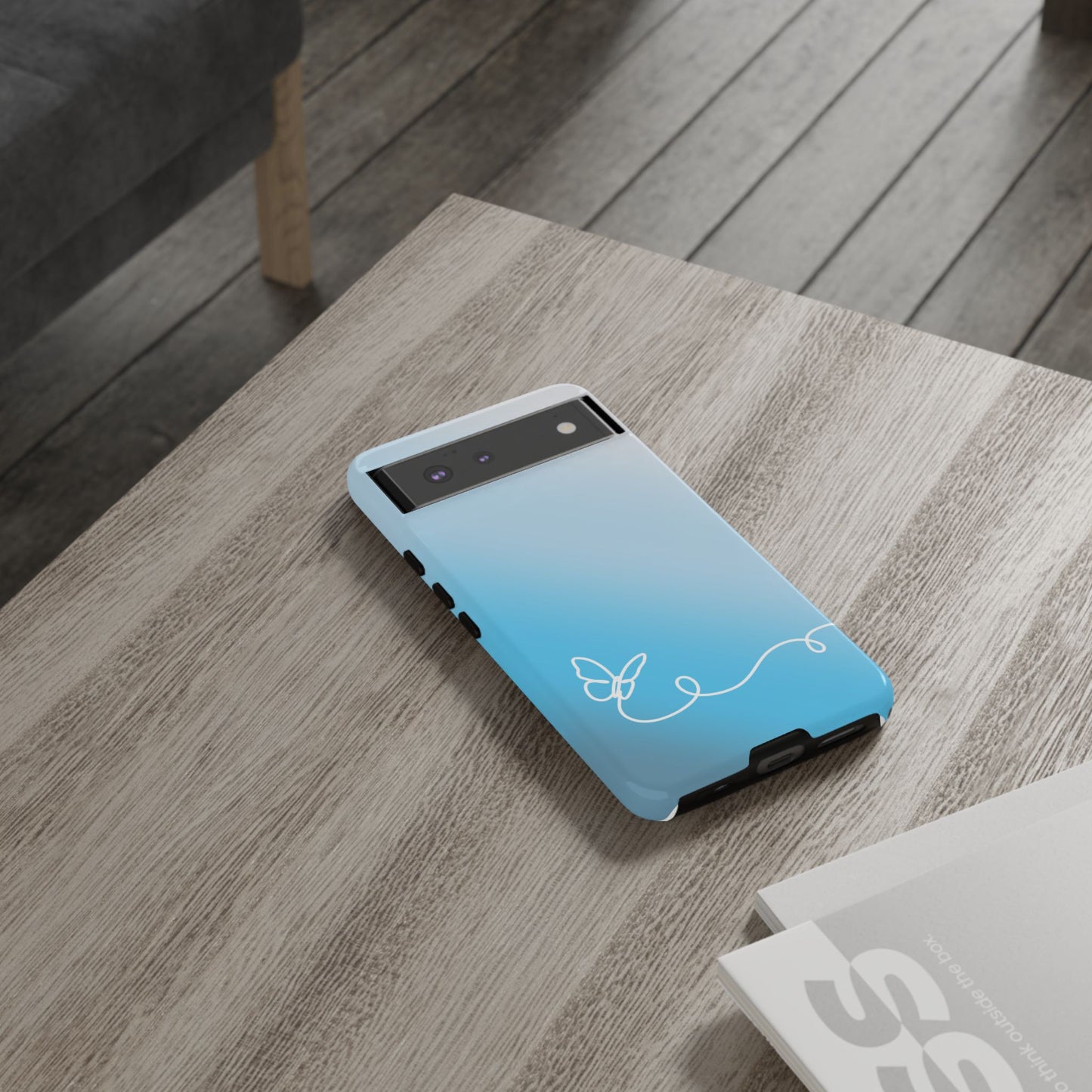 Clear Sunrise Ombre Tough Phone Case