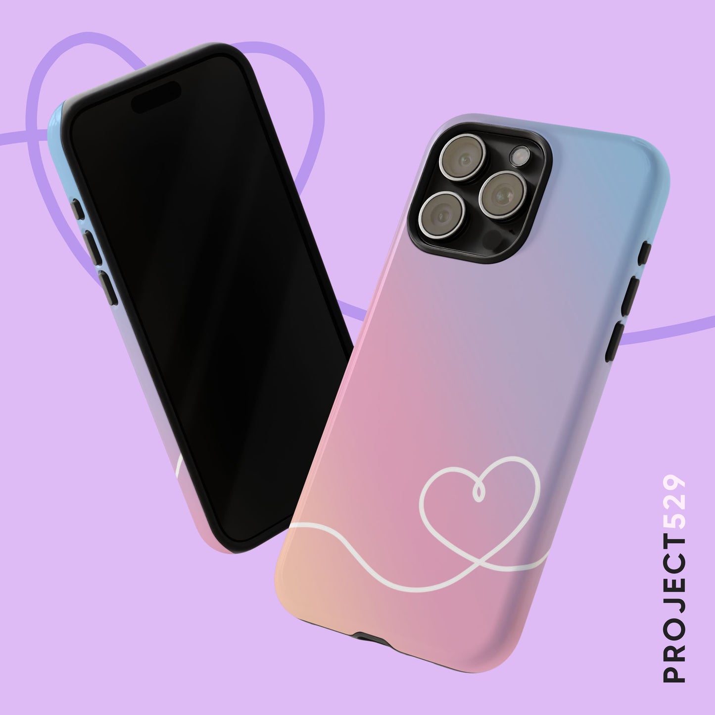 Soft Sunset Ombre Tough Phone Case