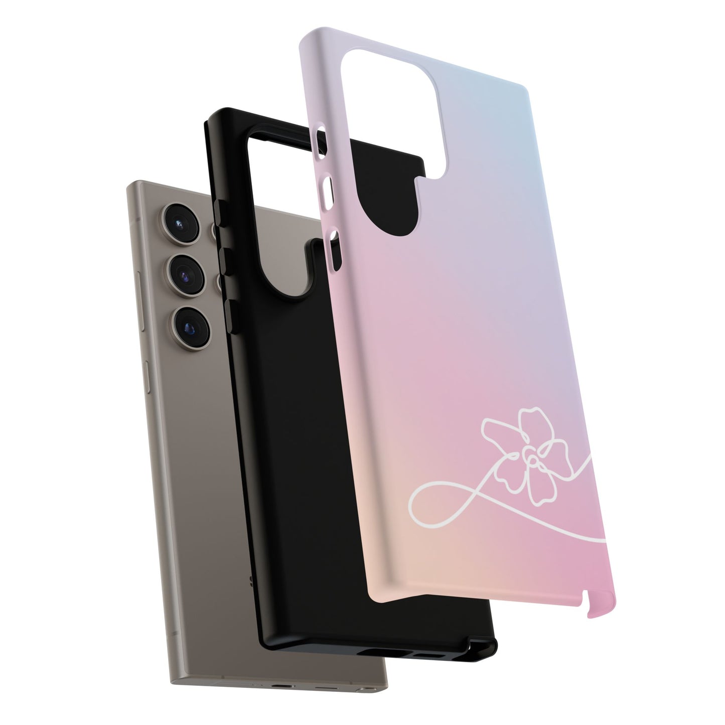 Sparkling Twilight Ombre Tough Phone Case