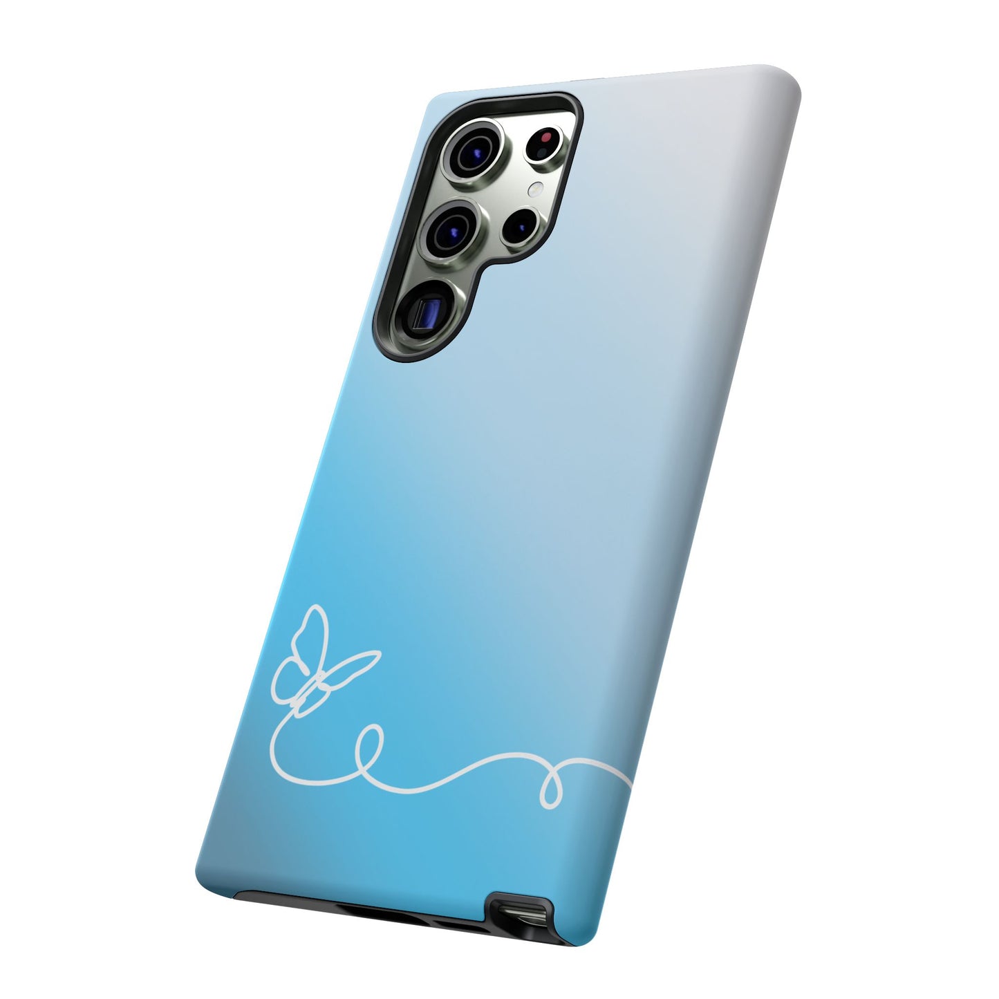 Clear Sunrise Ombre Tough Phone Case