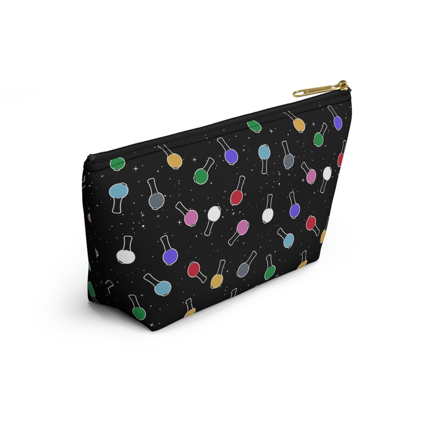 Ma City Map Lightstick Pattern Accessory Pouch w/ T-bottom