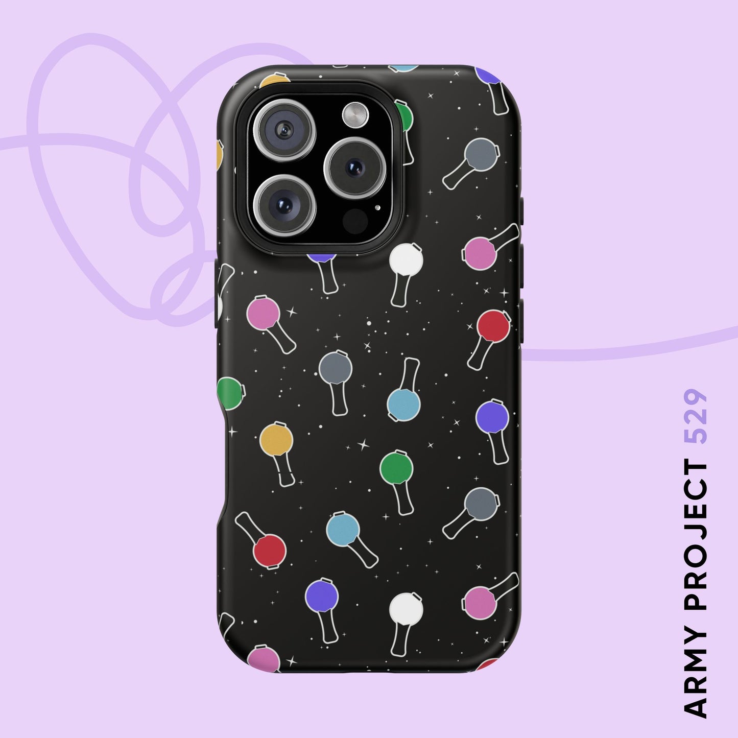 Ma City Map Lightstick Magnetic Tough Phone Case