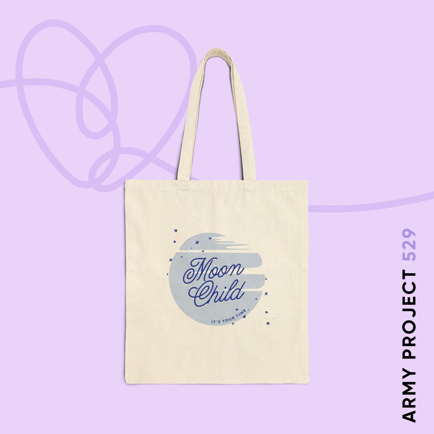 Moonchild Cotton Canvas Tote Bag