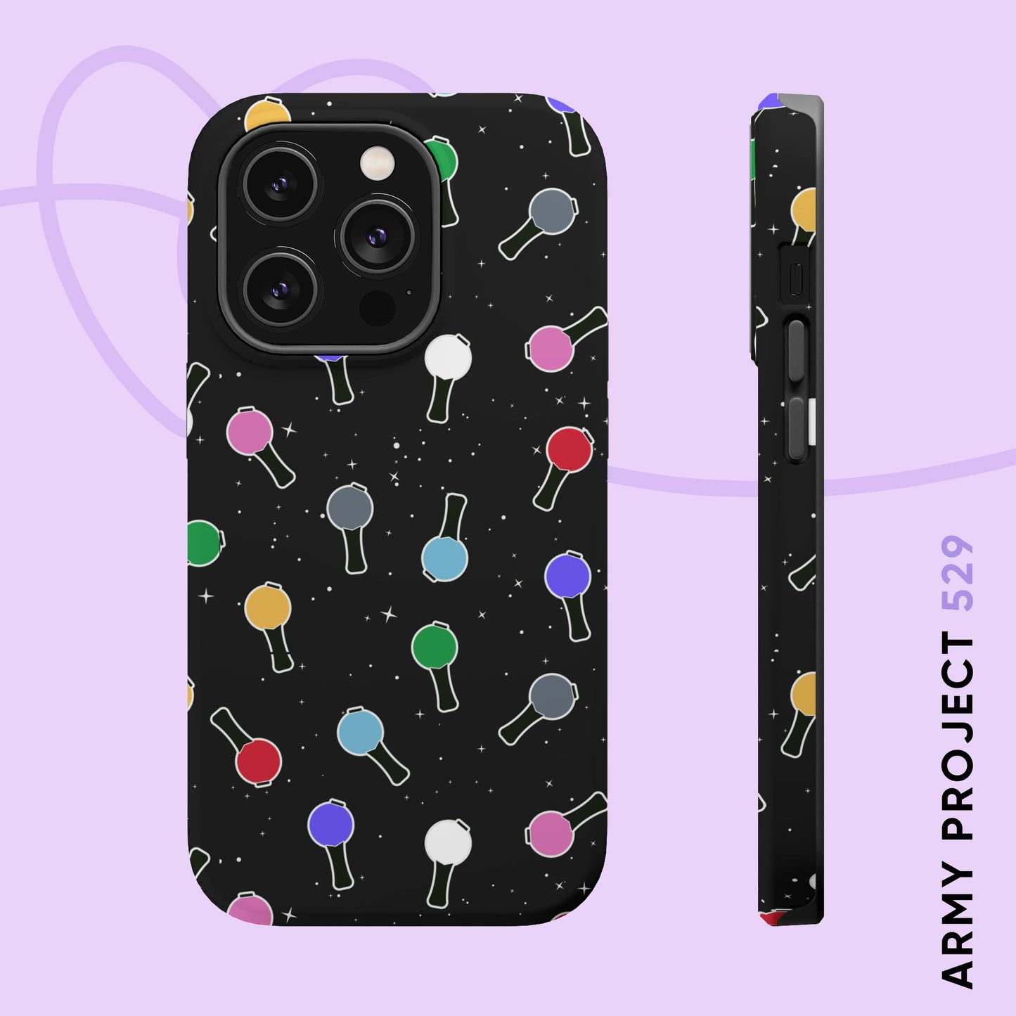 Ma City Map Lightstick Magnetic Tough Phone Case