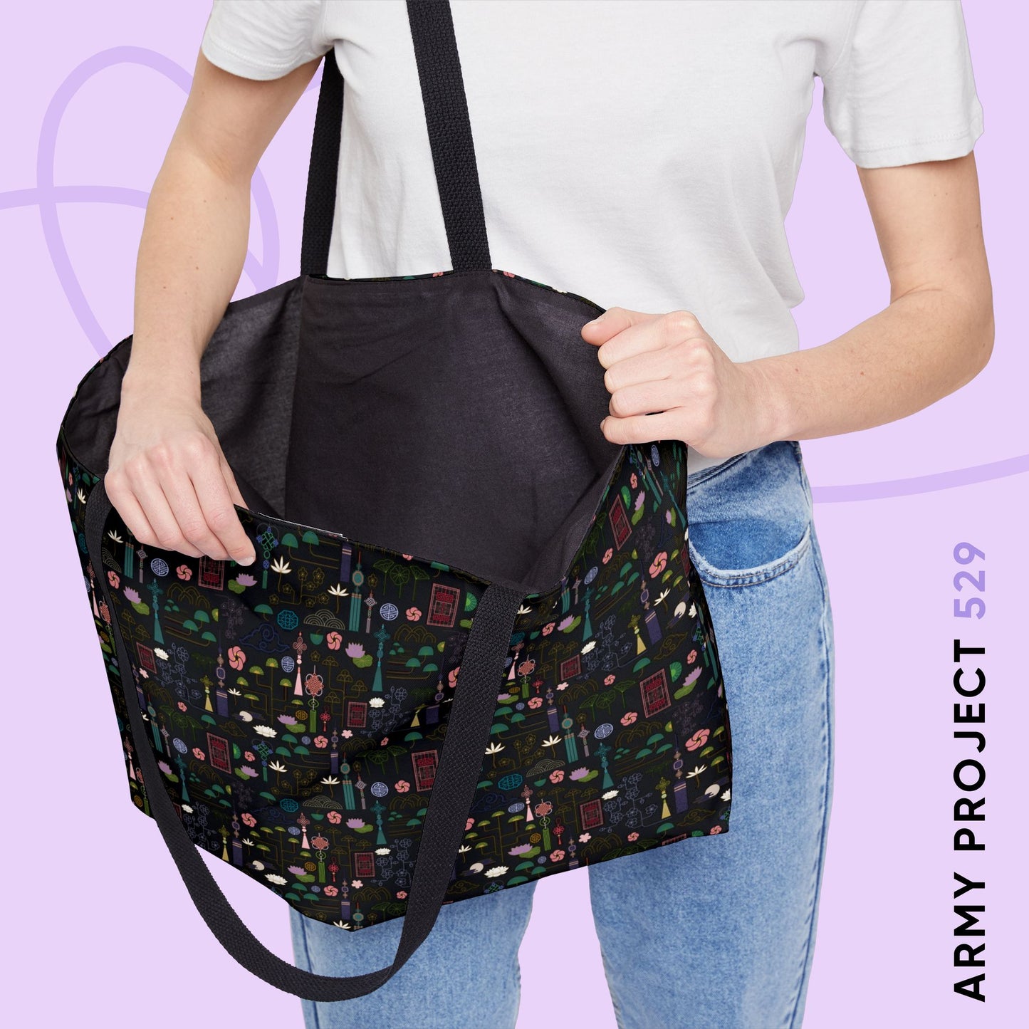 Norigae Night Garden Weekender Tote Bag