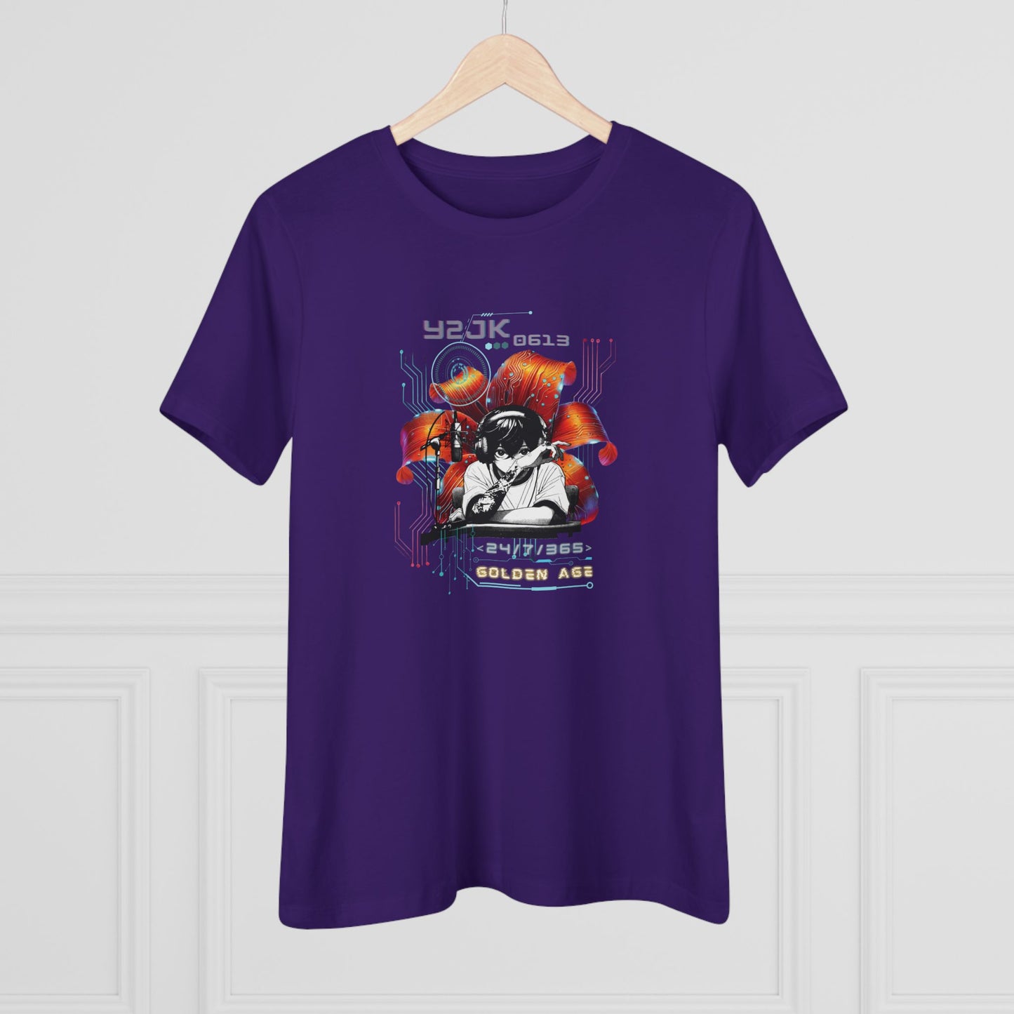 Jungkook Y2JK Retro Series Women's Relaxed Jersey Short Sleeve Tee