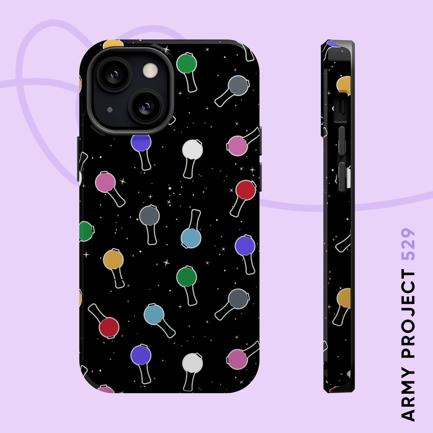Ma City Map Lightstick Magnetic Tough Phone Case