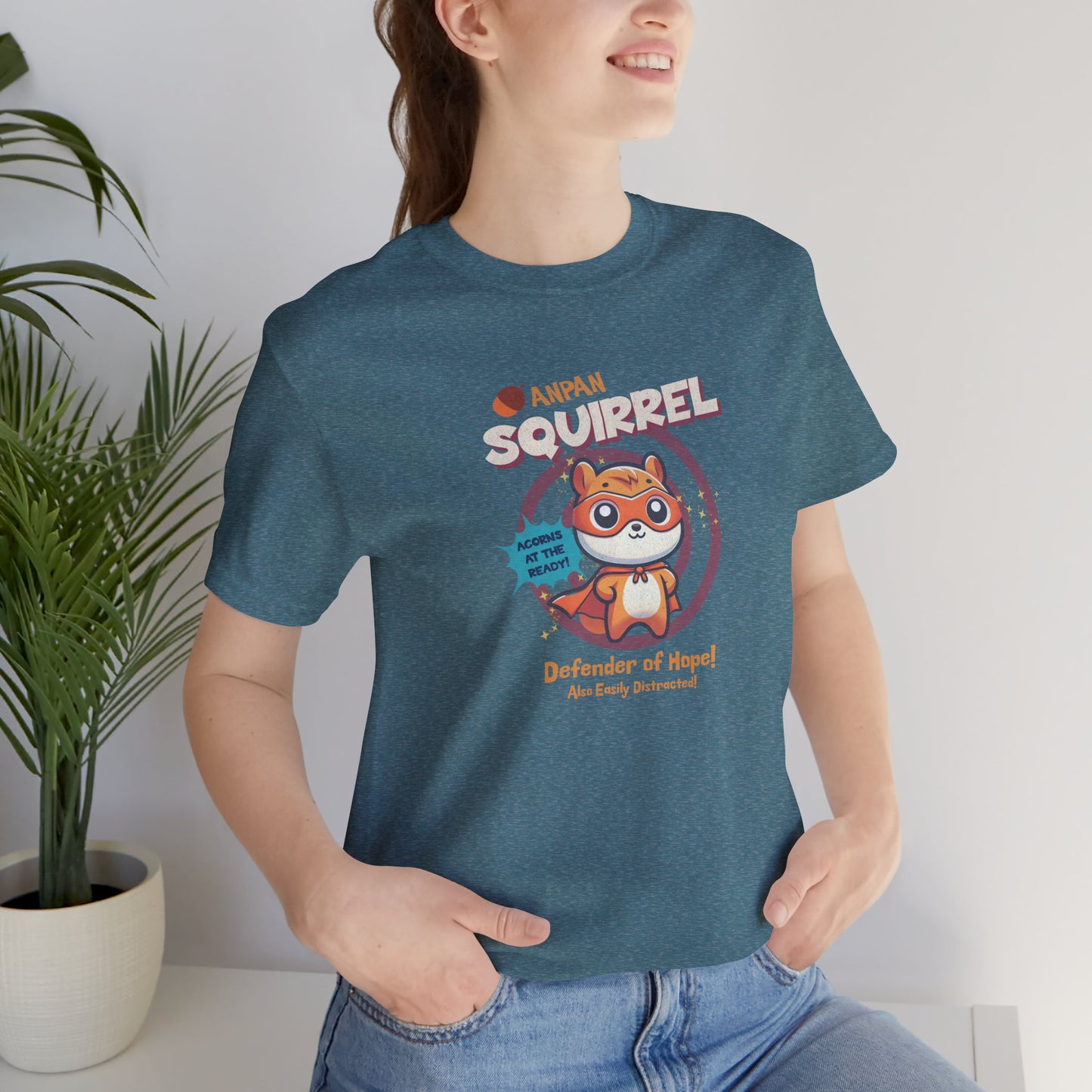 Anpansquirrel Unisex Jersey Short Sleeve Tee