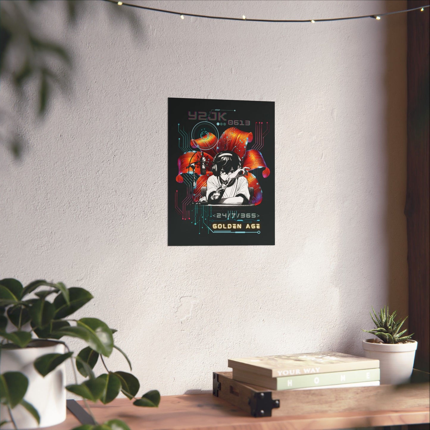 Jungkook Y2JK Retro Series Matte Poster