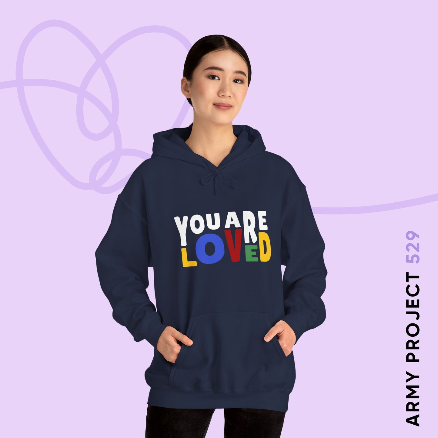 You Are Loved Unisex Heavy Blend™ Hoodie