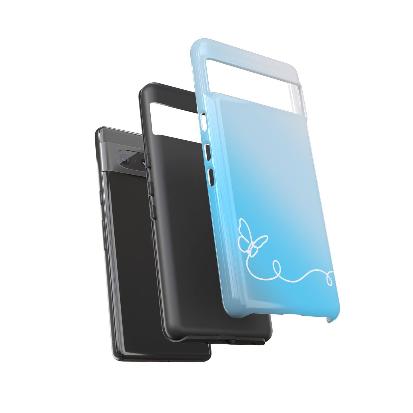 Clear Sunrise Ombre Tough Phone Case