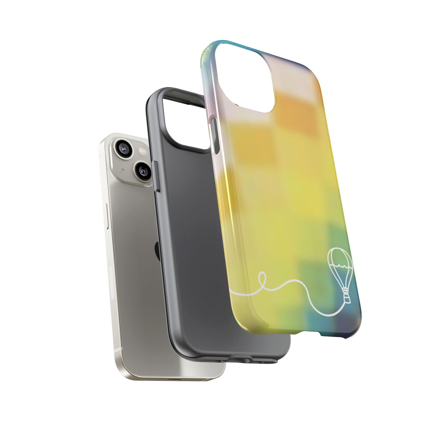 Clear Afternoon Ombre Tough Phone Case