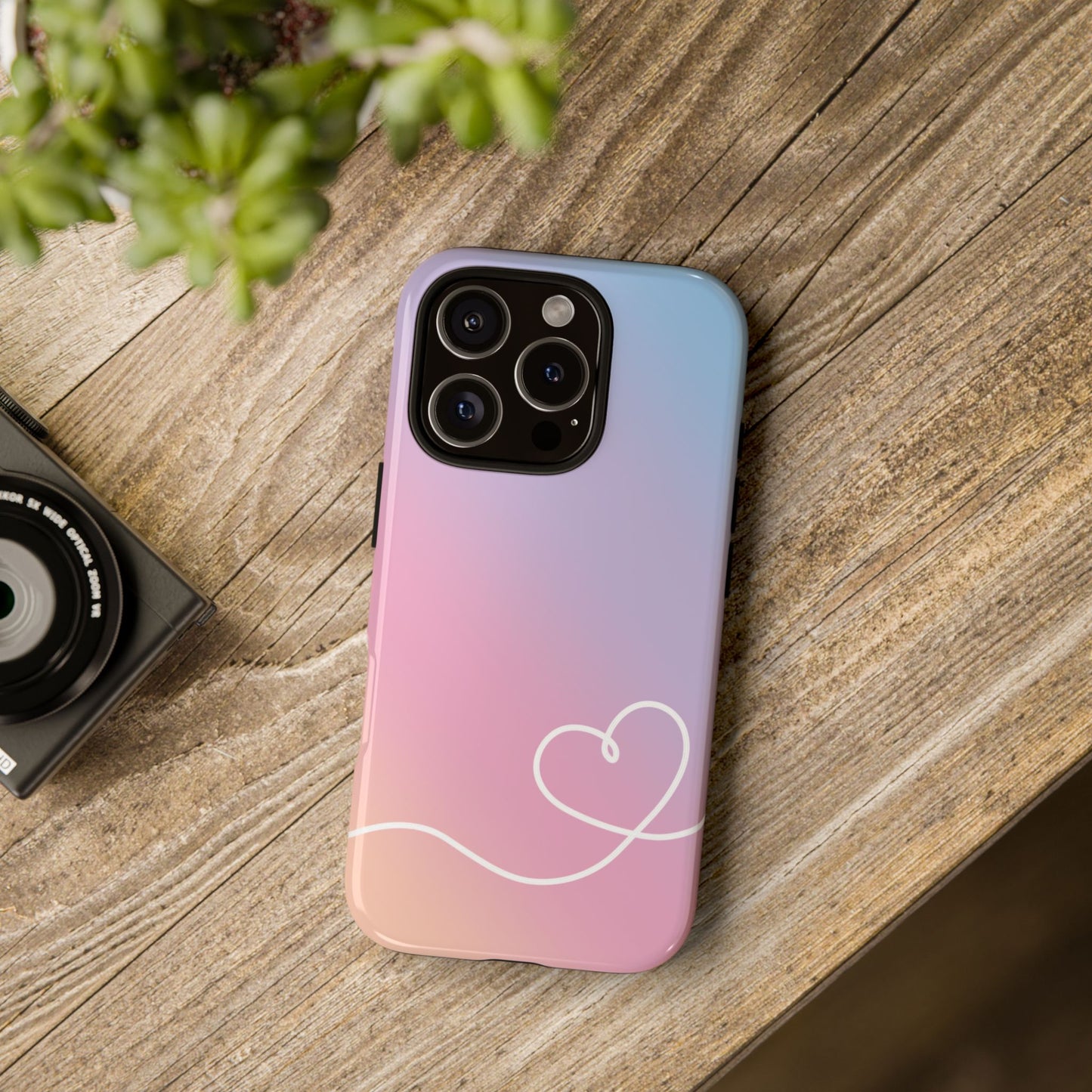 Soft Sunset Ombre Tough Phone Case