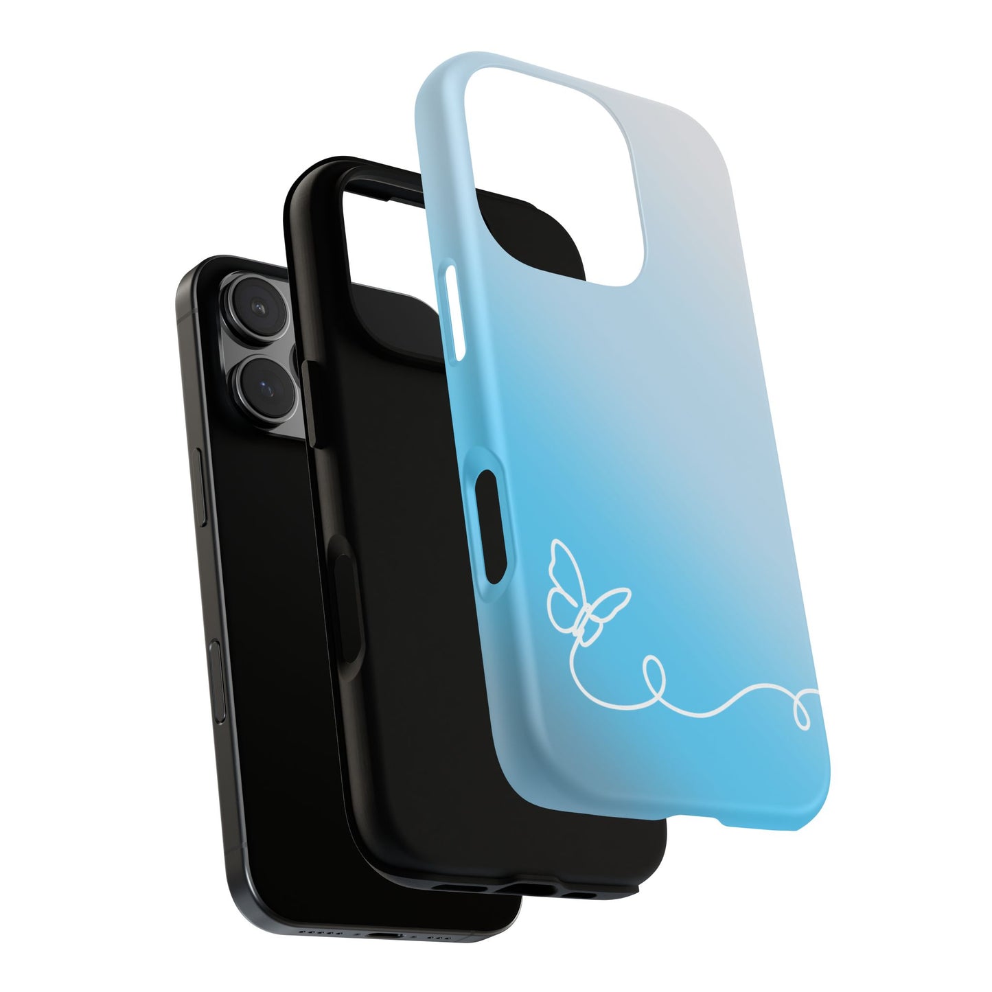 Clear Sunrise Ombre Tough Phone Case
