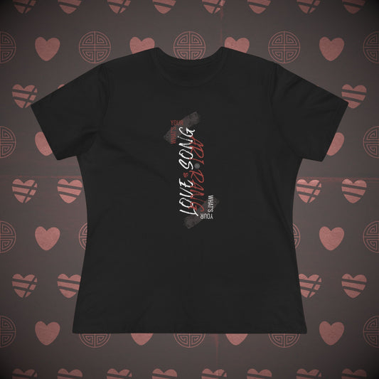 OT7 Women's Tee - Arirang Love Song Mirror - Soft Jersey T-Shirt