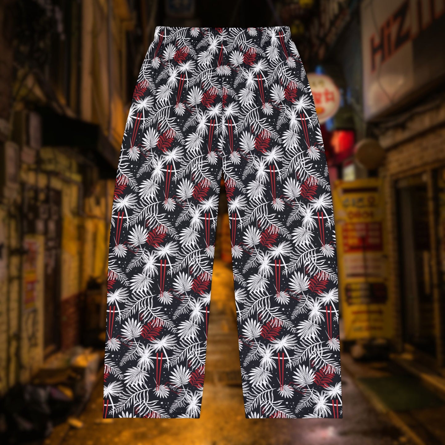 Tropical Chopsticks Unisex Pajama Pants