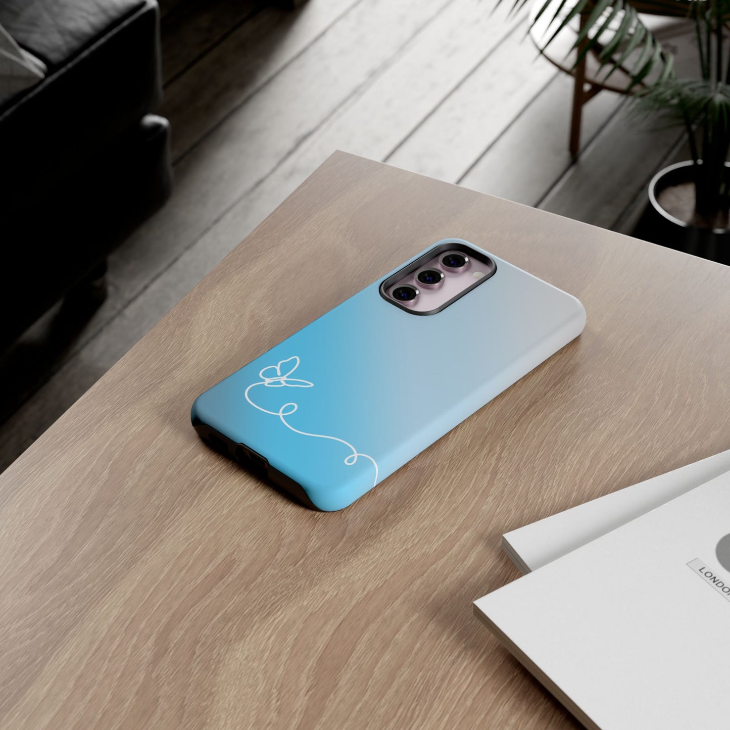 Clear Sunrise Ombre Tough Phone Case