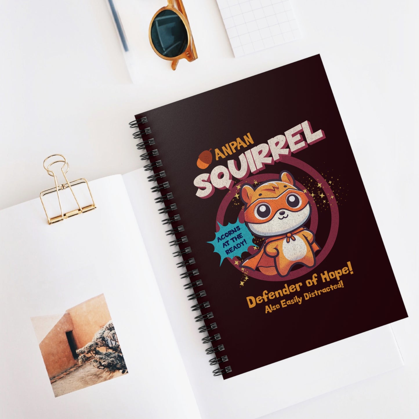Anpansquirrel Spiral Notebook
